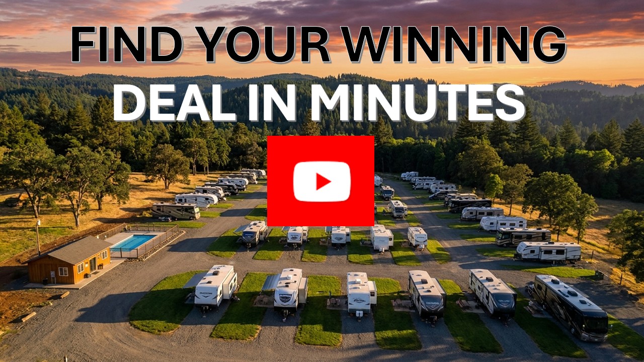 Underwrite any RV park in 2 minutes: watch the demo